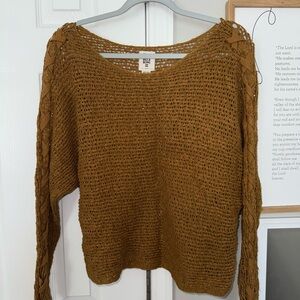 Billabong Mustard Knit Sweater